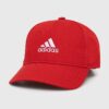 adidas Performance șapcă din bumbac pentru copii LK CAP culoarea rosu