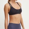 adidas Performance sutien sport Strength culoarea negru