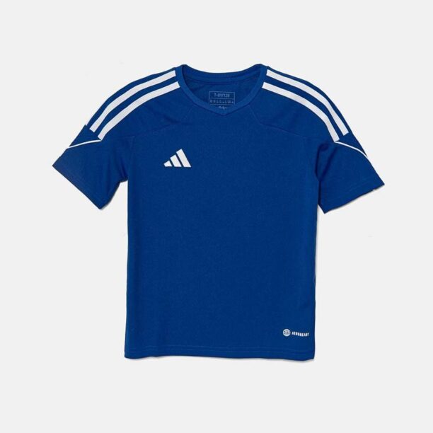 adidas Performance tricou copii TIRO 23SY culoarea albastru marin