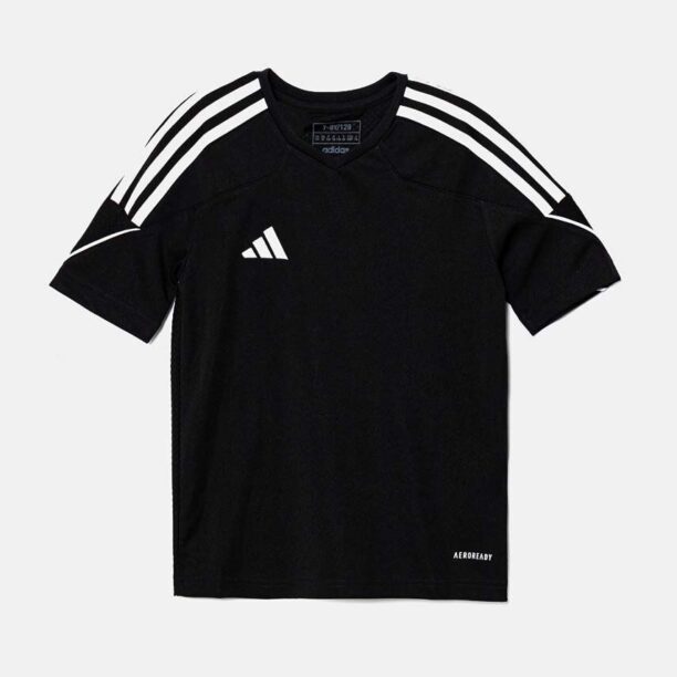 adidas Performance tricou copii TIRO 23SY culoarea negru