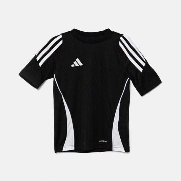 adidas Performance tricou copii TIRO24SYY culoarea negru