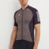 adidas Performance tricou de ciclism Essentials culoarea gri