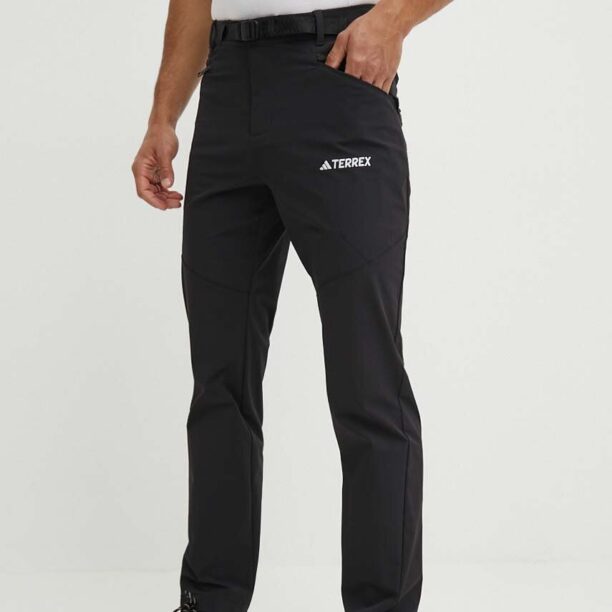 adidas TERREX pantaloni de exterior Xperior culoarea negru