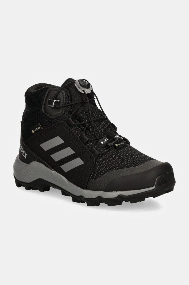 adidas TERREX pantofi copii TERREX MID GTX culoarea negru