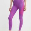 adidas by Stella McCartney leggins de antrenament Truepace culoarea violet