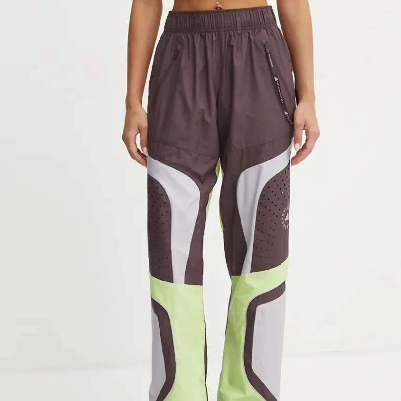 adidas by Stella McCartney pantaloni de antrenament culoarea violet