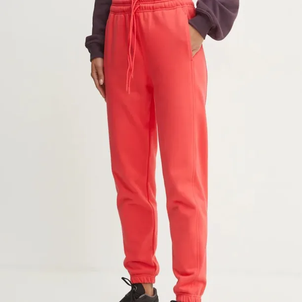 adidas by Stella McCartney pantaloni de trening culoarea portocaliu