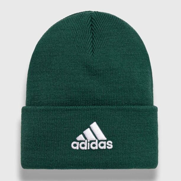 adidas caciula culoarea verde