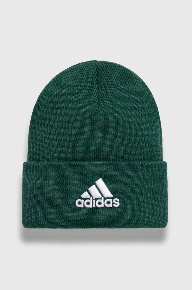 adidas caciula culoarea verde