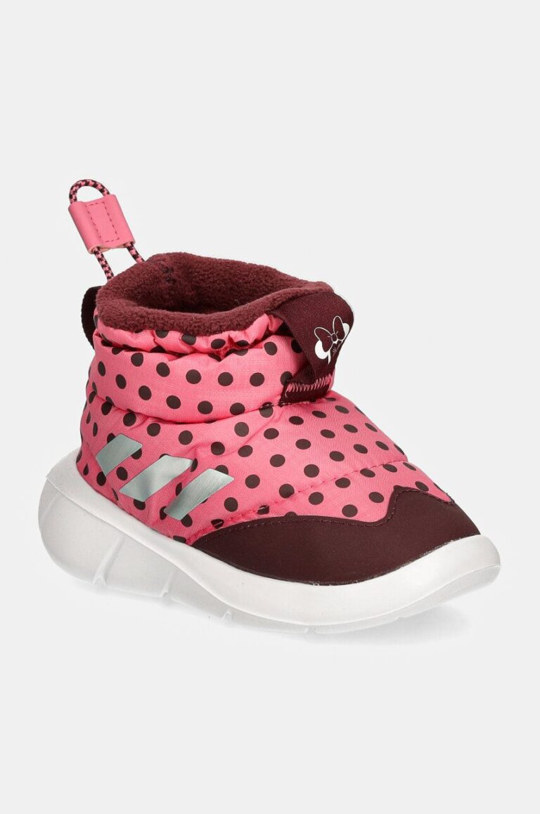 adidas cizme de iarna copii MONOFIT BOOT Minnie culoarea roz