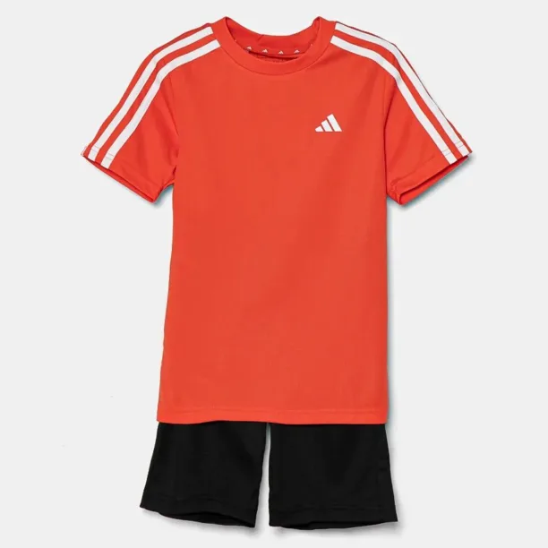 adidas compleu copii U TR-ES 3S TSET culoarea rosu