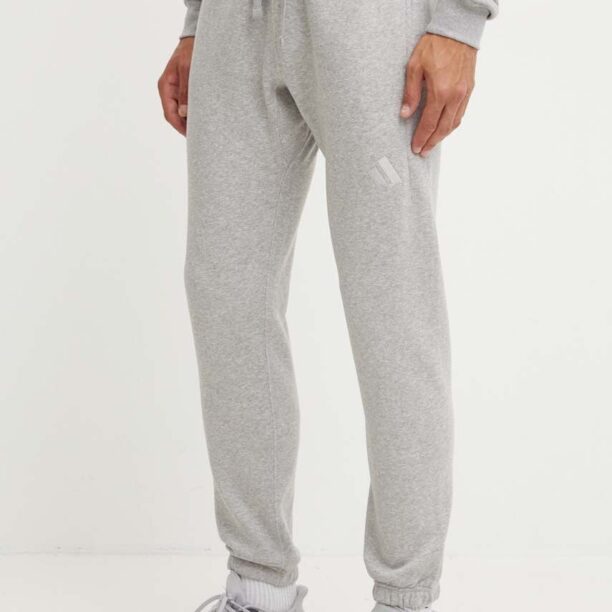 adidas pantaloni de trening All SZN culoarea gri