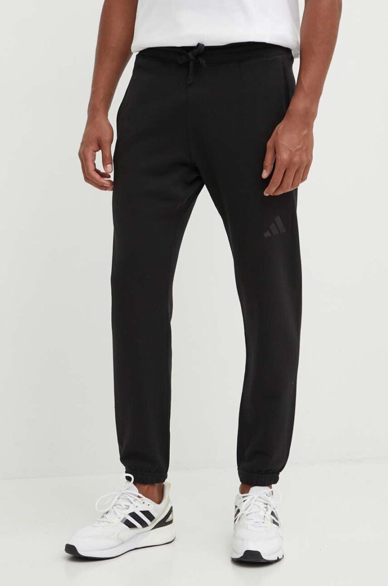 adidas pantaloni de trening All SZN culoarea negru