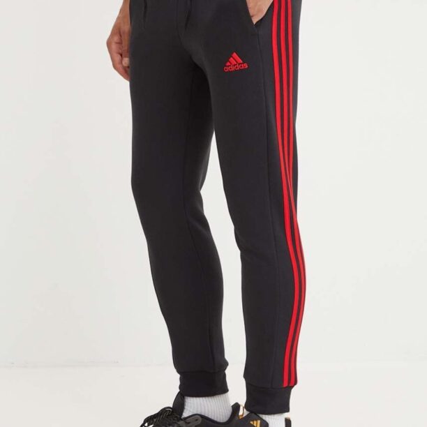 adidas pantaloni de trening Essentials culoarea negru