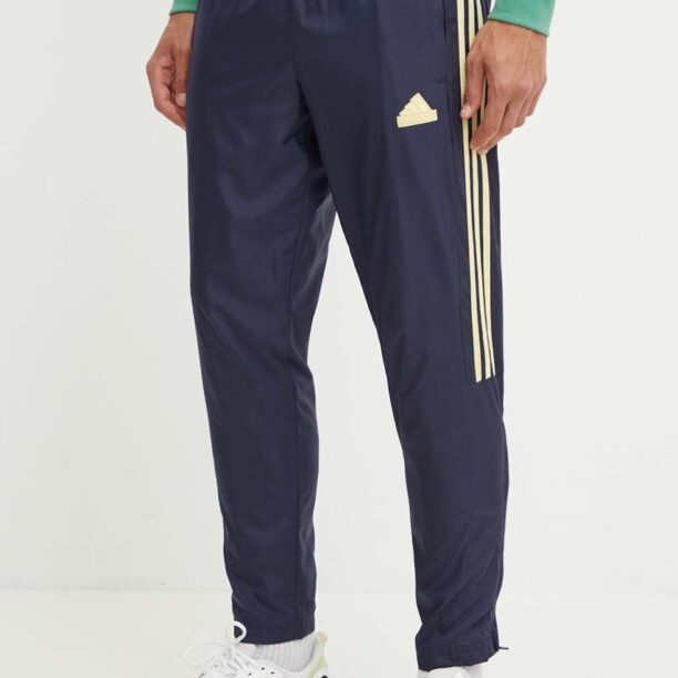 adidas pantaloni de trening Tiro culoarea albastru marin