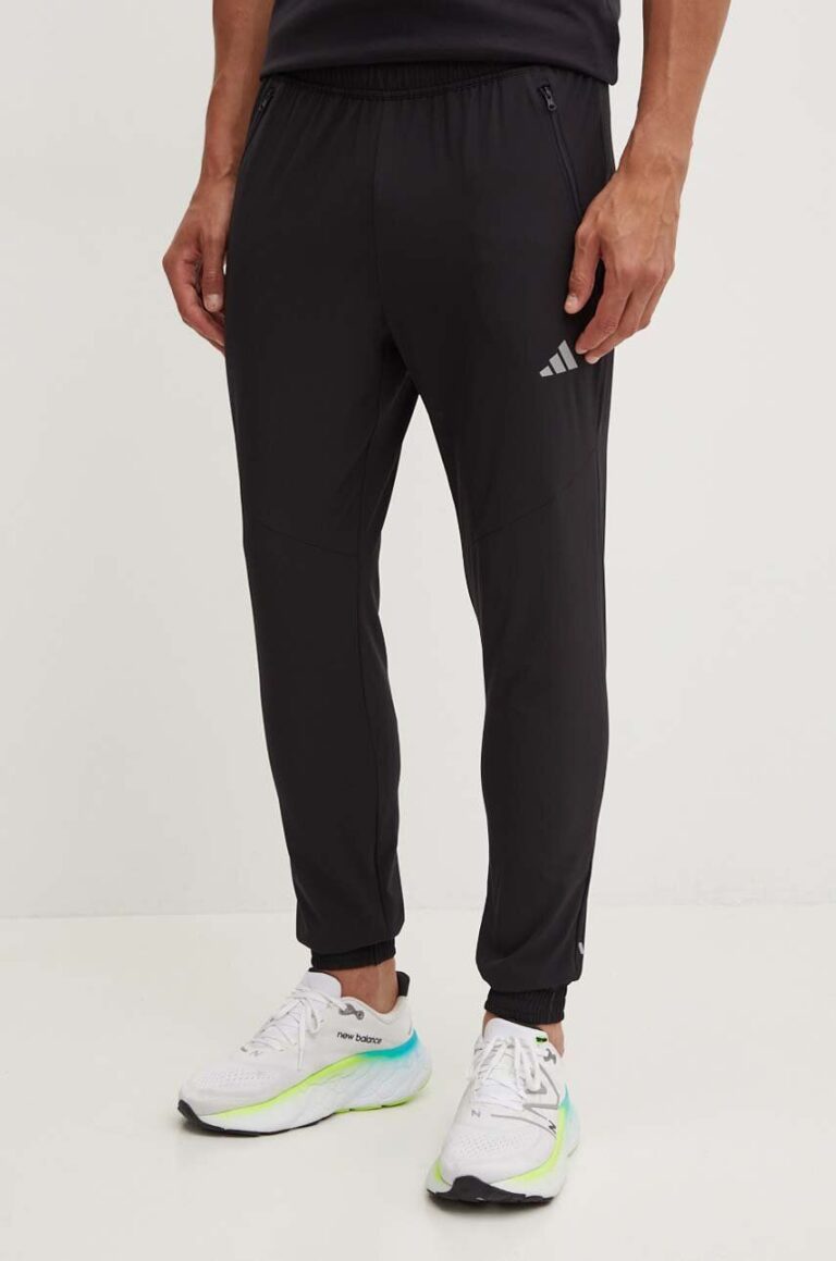 adidas pantaloni de trening culoarea negru