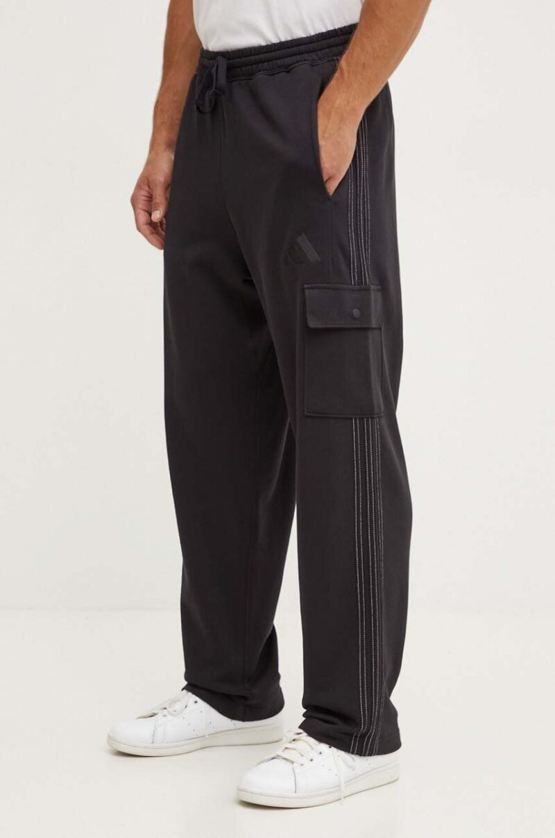 adidas pantaloni de trening din bumbac All SZN culoarea negru