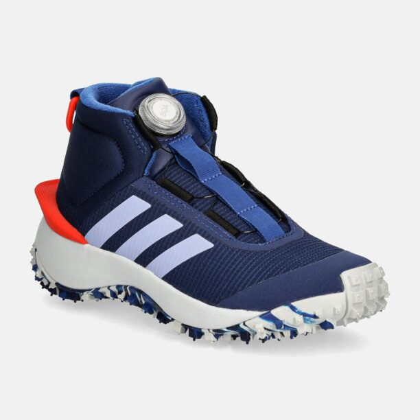 adidas pantofi copii FORTATRAIL BOA culoarea albastru marin