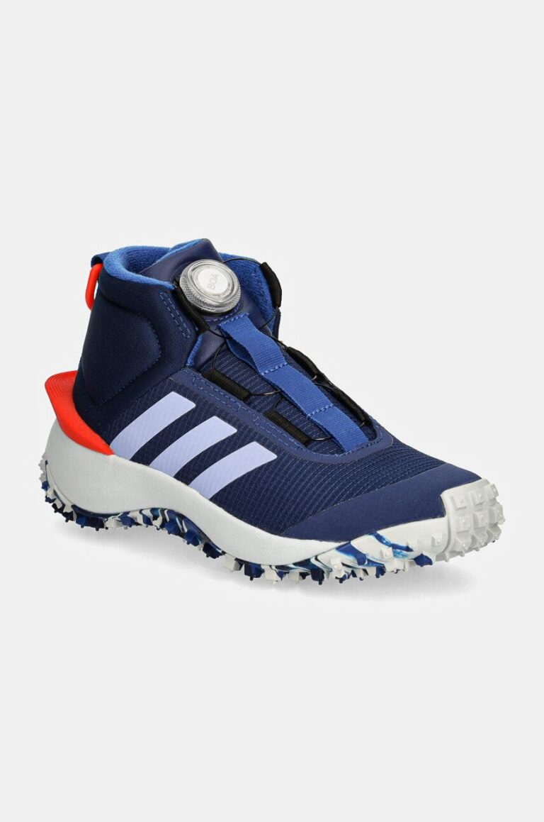 adidas pantofi copii FORTATRAIL BOA culoarea albastru marin