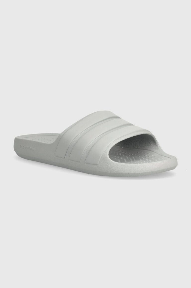 adidas papuci Adilette culoarea gri