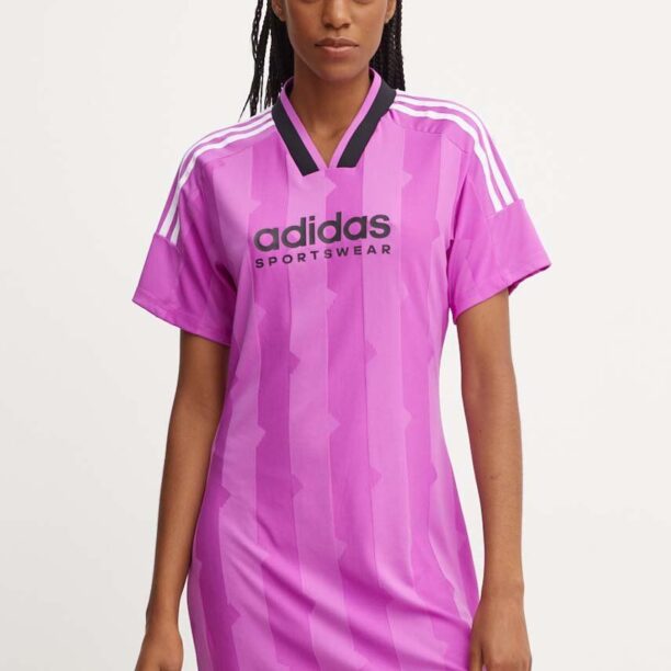 adidas rochie Tiro culoarea violet