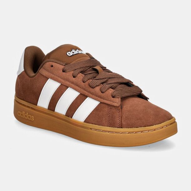 adidas sneakers Grand Court Alpha culoarea maro