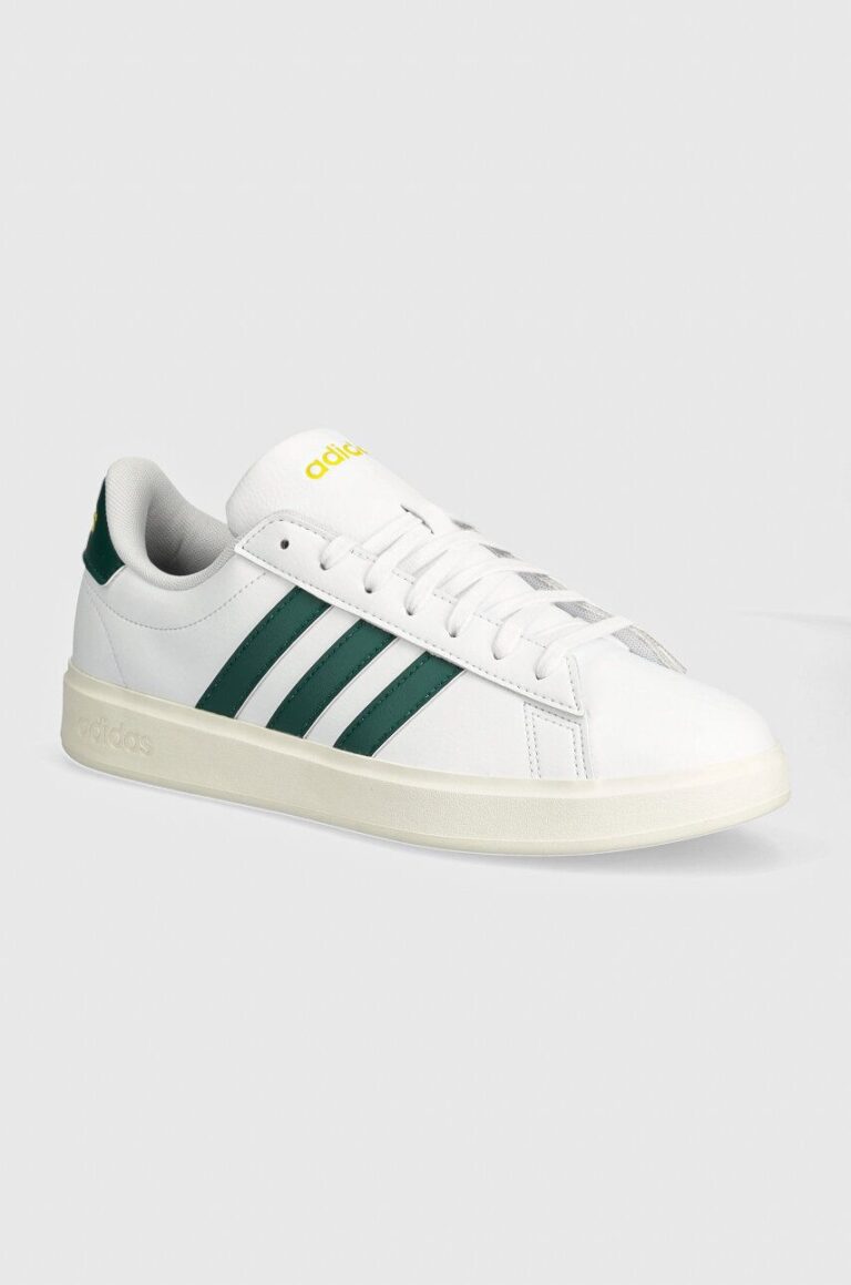 adidas sneakers Grand Court culoarea alb