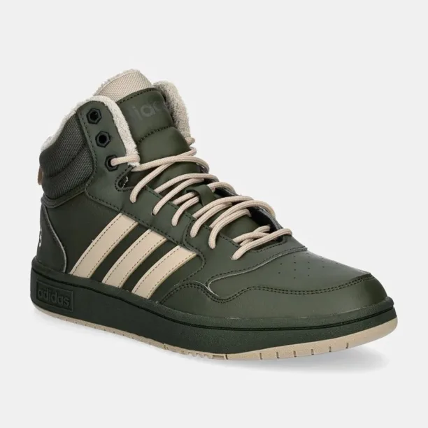 adidas sneakers Hoops culoarea verde