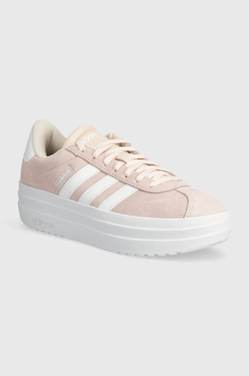 adidas sneakers VL Court culoarea roz