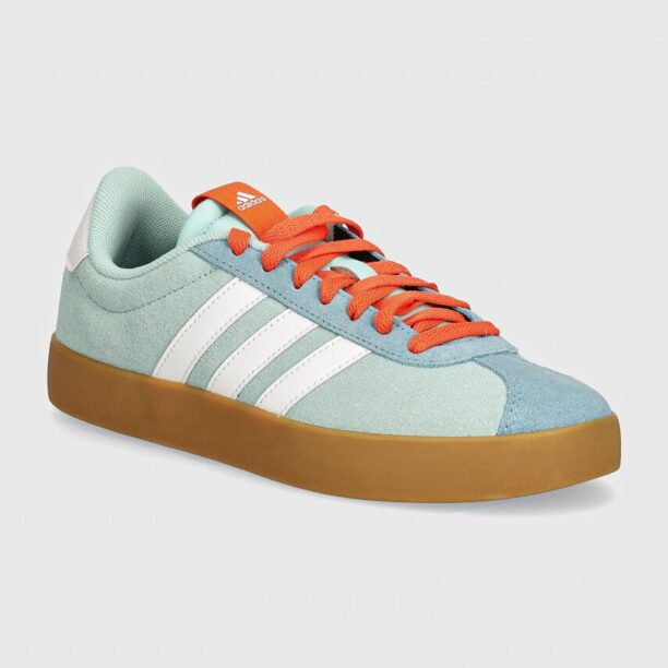 adidas sneakers Vl Court culoarea turcoaz