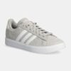 adidas sneakers din piele intoarsă Grand Court culoarea gri