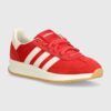 adidas sneakers din piele intoarsă Run 70s culoarea rosu