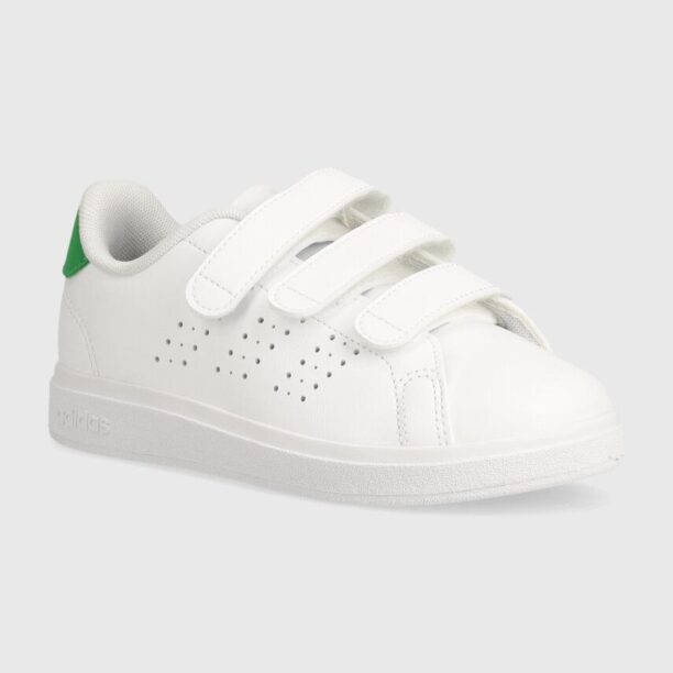 adidas sneakers pentru copii ADVANTAGE BASE 2.0 CF C culoarea alb