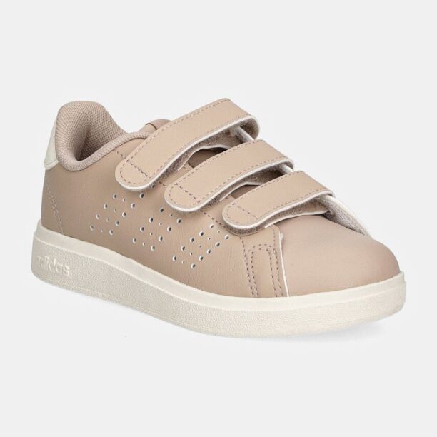 adidas sneakers pentru copii ADVANTAGE BASE 2.0 CF C culoarea bej