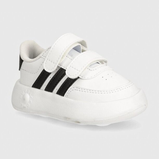 adidas sneakers pentru copii BREAKNET 2.0 CF culoarea alb