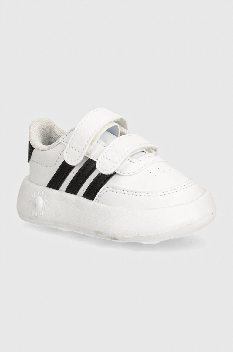 adidas sneakers pentru copii BREAKNET 2.0 CF culoarea alb