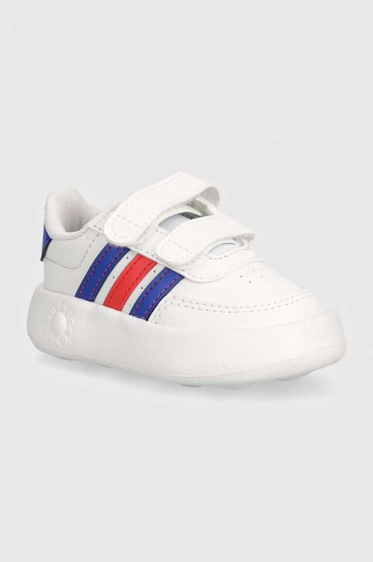 adidas sneakers pentru copii BREAKNET 2.0 CF culoarea alb