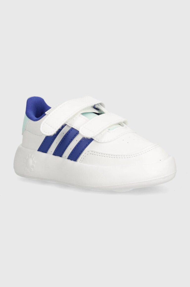 adidas sneakers pentru copii BREAKNET 2.0 CF culoarea alb