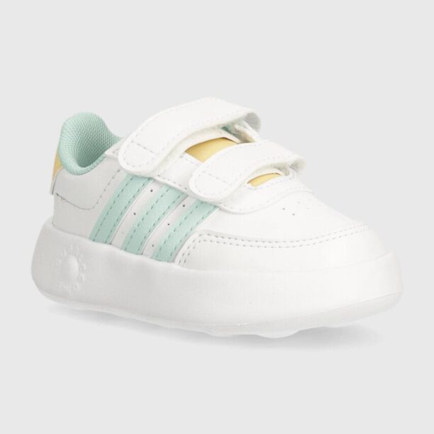 adidas sneakers pentru copii BREAKNET 2.0 CF culoarea alb