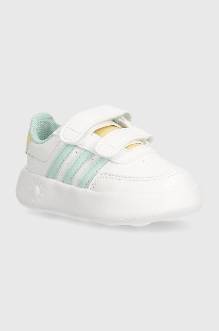 adidas sneakers pentru copii BREAKNET 2.0 CF culoarea alb