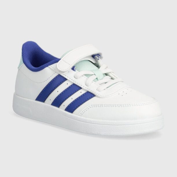 adidas sneakers pentru copii BREAKNET 2.0 EL C culoarea alb