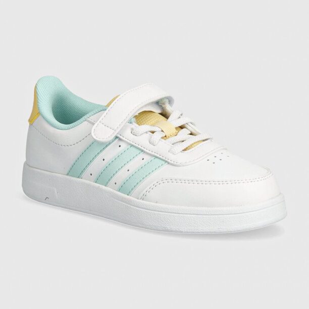 adidas sneakers pentru copii BREAKNET 2.0 EL C culoarea alb