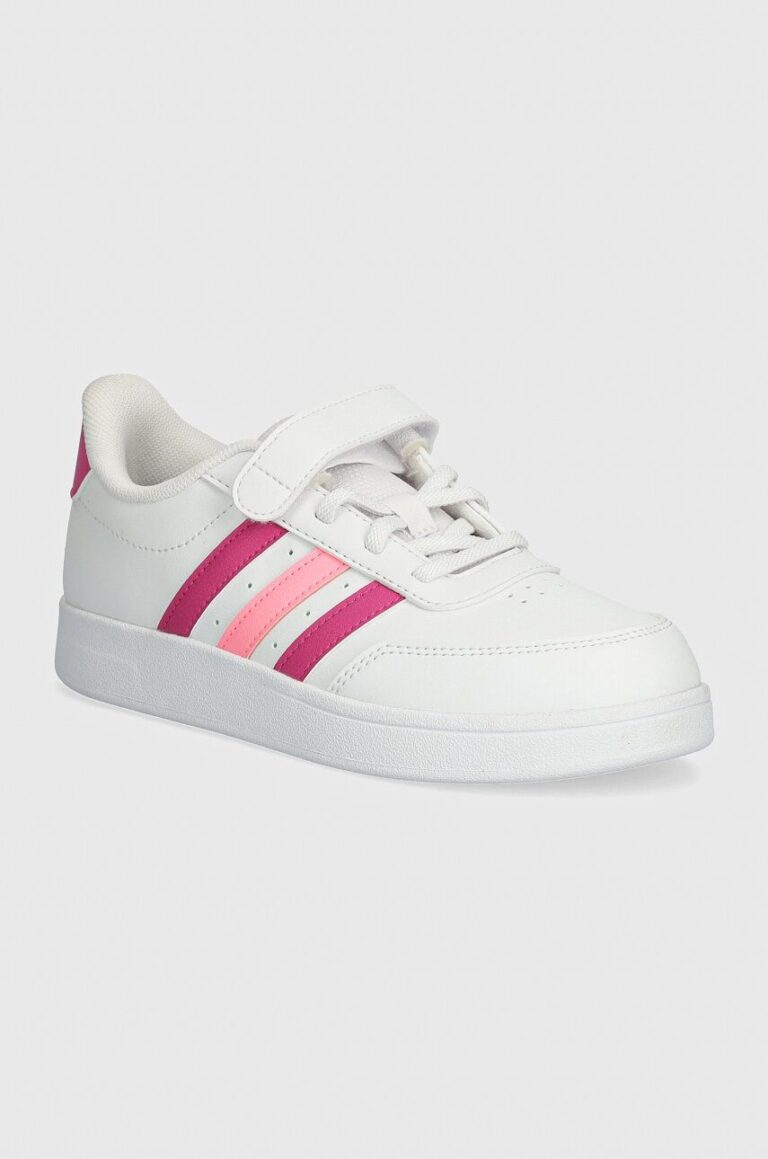 adidas sneakers pentru copii BREAKNET 2.0 EL C culoarea alb