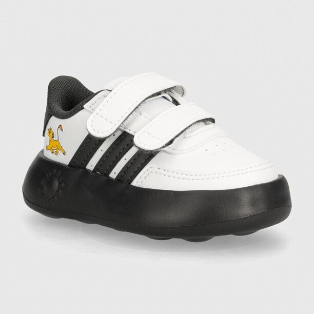 adidas sneakers pentru copii BREAKNET LionKing CF x Disney culoarea alb