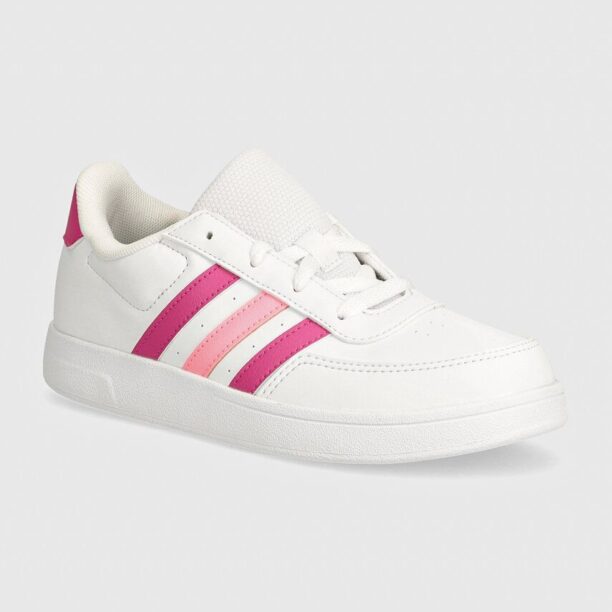 adidas sneakers pentru copii Breaknet 2.0 culoarea alb