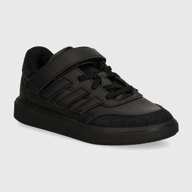 adidas sneakers pentru copii COURTBLOCK EL C culoarea negru