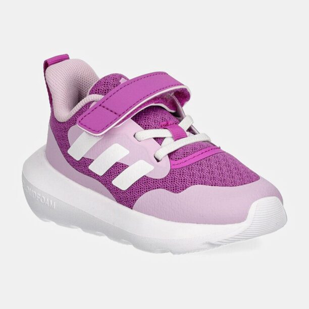 adidas sneakers pentru copii FortaRun 3.0 EL culoarea roz