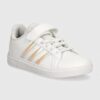 adidas sneakers pentru copii GRAND COURT 2.0 EL C culoarea alb