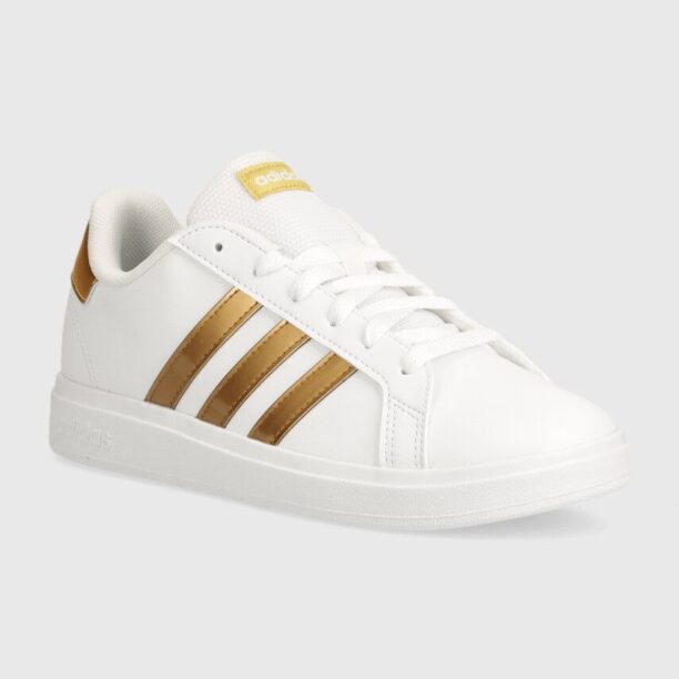 adidas sneakers pentru copii GRAND COURT 2.0 culoarea alb