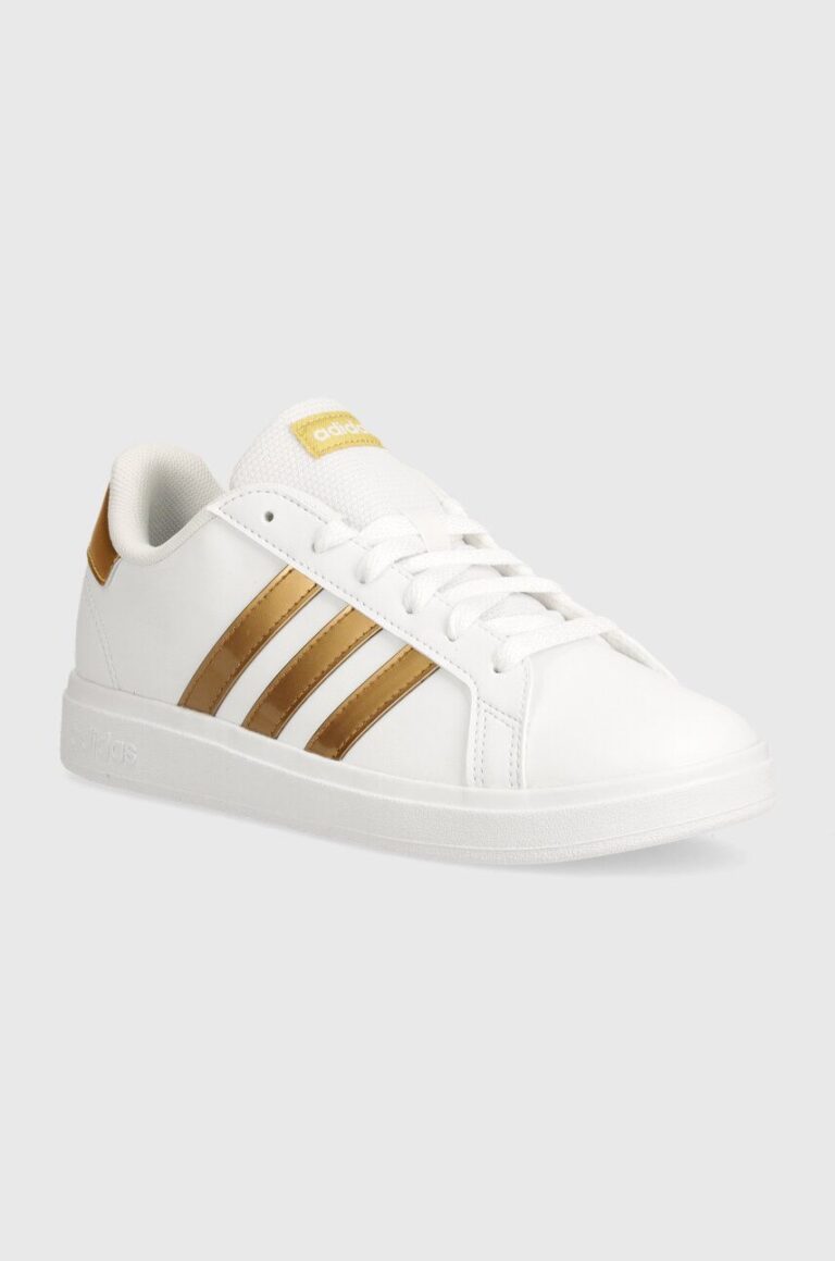 adidas sneakers pentru copii GRAND COURT 2.0 culoarea alb